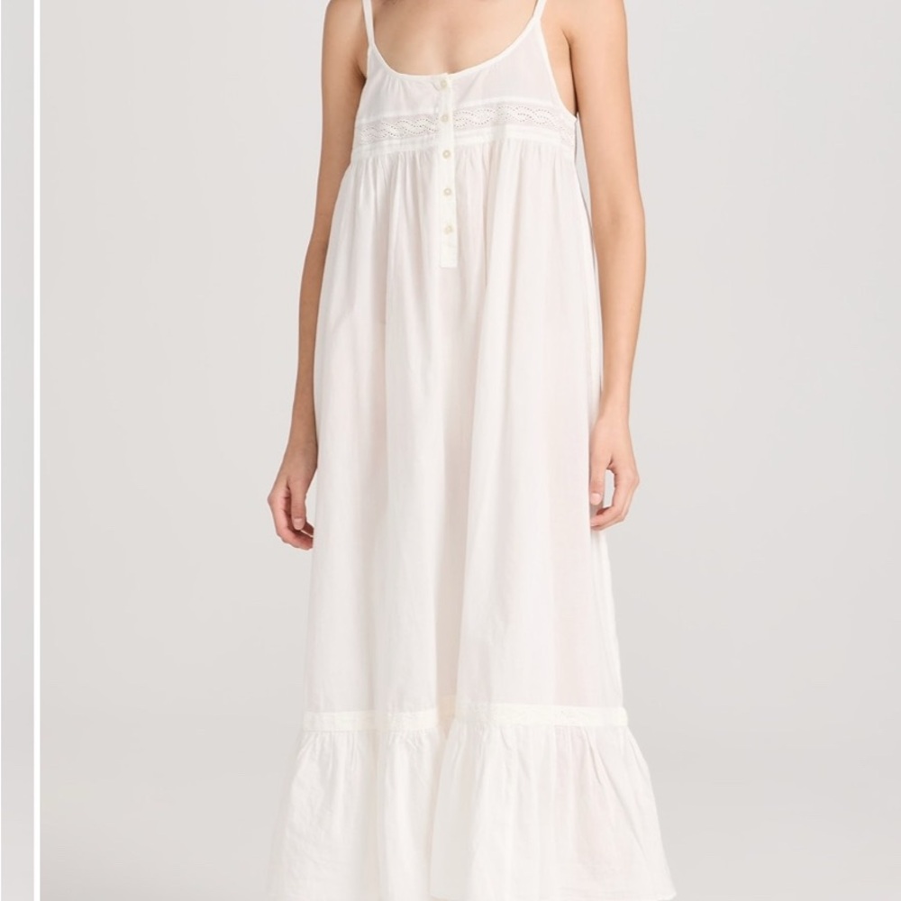 THE Great RUFFLE TANK NIGHT DRESS